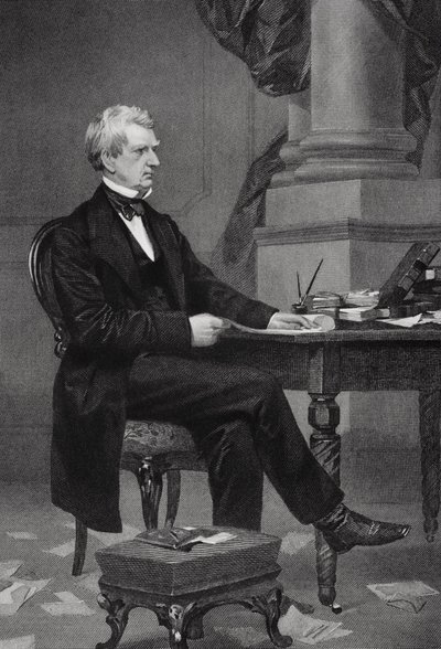 विलियम हेनरी सेवार्ड का चित्रण (1801-72) द्वारा अलोंजो चैपल