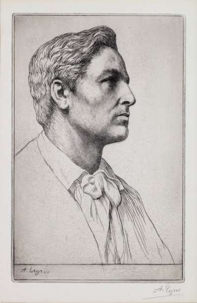 सर चार्ल्स होलरॉयड (1861-1917) कलाकार द्वारा अल्फोंस लेग्रोस