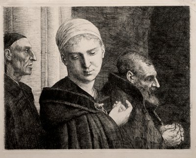बपतिस्मा, 1870। द्वारा अल्फोंस लेग्रोस