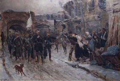 जर्मन सांसदों ने 16 फरवरी, 1871, 1884 को बेलफ़ोर्ट में प्रवेश किया द्वारा अल्फोंस मैरी डी न्यूविल