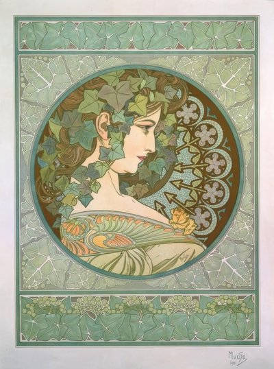 आइवी लता द्वारा Alphonse Mucha