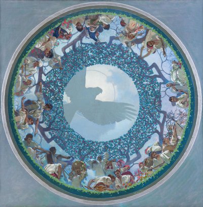 स्लाव एकता, 1910-1911 द्वारा अल्फोंस मुचा