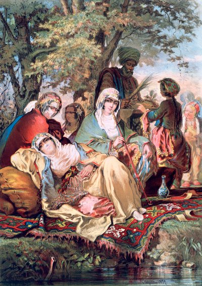 हरेम, 1857 द्वारा अमादेओ प्रीज़ियोसिक