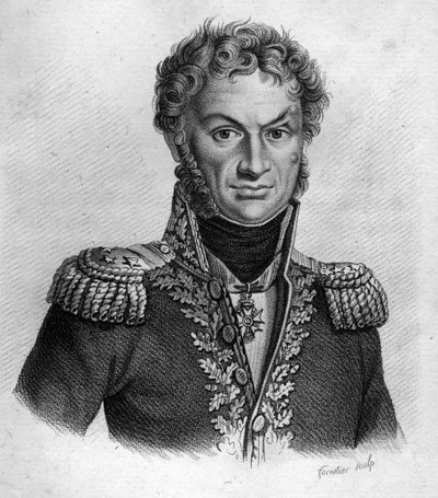 पियरे कैम्ब्रोन (1770-1842), फ्रांसीसी जनरल- "फ्रांसीसी की जीत और विजय के बाद फ्रांसीसी जनरलों के चित्र" में। 1818 में एम्ब्रोज़ टार्डियू द्वारा उकेरा गया। स्टेला संग्रह। द्वारा एम्ब्रोडि टार्डिउ