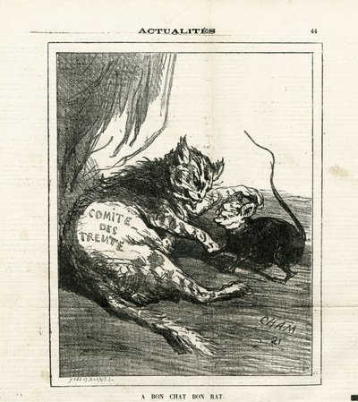 ले चरिवारी में चाम का चित्रण (1819-1879) द्वारा Amedee de Noe (चाम)