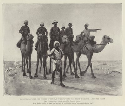 द सॉर्डन एडवांस, द जर्नी ऑफ फाइव वार-कॉरेस्पोंडेंटस फ्रॉम बेरबर टू सूकीम, द डेजर्ट द्वारा अमेदी फॉरेस्टियर