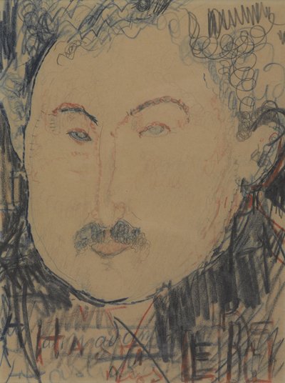 Adolphe Basler का चित्र, c.1916 (पेंसिल) द्वारा एमेडियो मोदिग्लिआनी