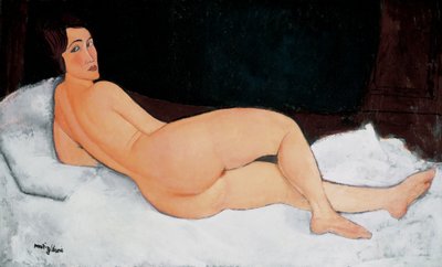 आराम कर रहे हैं नग्न द्वारा Amedeo Modigliani