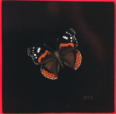 रेड एडमिरल तितली, 2001 द्वारा अमेलिया क्लेसर