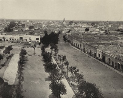 क्वेरेटारो शहर, मेक्सिको (बी/डब्ल्यू फोटो) द्वारा अमेरिकी फ़ोटोग्राफ़र (बाद में)