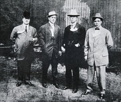 एम्मेट डाल्टन (b.1871) c.1909 (b/w फोटो) द्वारा अमेरिकी फोटोग्राफर