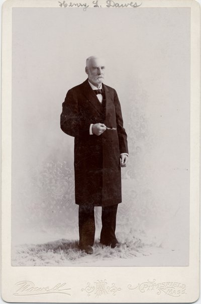 हेनरी लॉरेन्स डावेस (1816-1903), अमेरिकी सीनेटर, नोवेल, पिट्सफील्ड, मैसाचुसेट्स (एल्बम) द्वारा अमेरिकी फोटोग्राफर