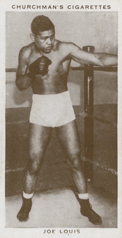 जो लुई (1914-1981), अमेरिकन वर्ल्ड चैंपियन हैवीवेट बॉक्सर द्वारा अमेरिकी फोटोग्राफर