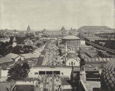 फेरिस व्हील से पूर्व की ओर देख रहे हैं द्वारा अमेरिकी फोटोग्राफर