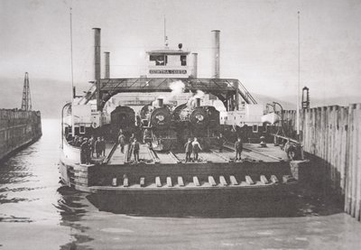 कॉन्ट्रा कोस्टा फेरी, c.1920 (b/w फोटो) द्वारा अमेरिकी फोटोग्राफर