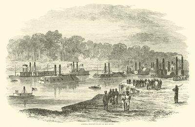 एडमिरल पोर्टर्स ने रेड रिवर पर मार्च 1864 में उड़ान भरी द्वारा अमेरिकी स्कूल