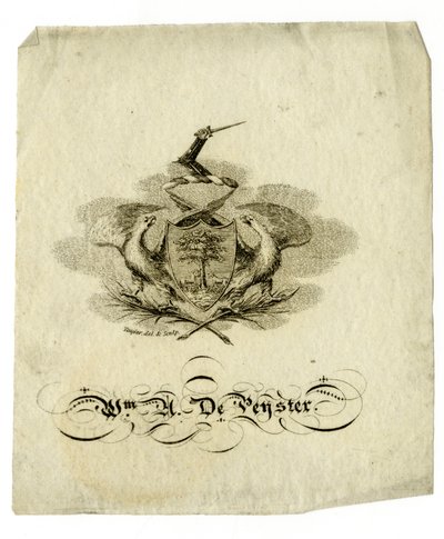 विलियम एक्सेल डी पाइस्टर (1793-1856) की पुस्तिका, c.1840 द्वारा अमेरिकी स्कूल