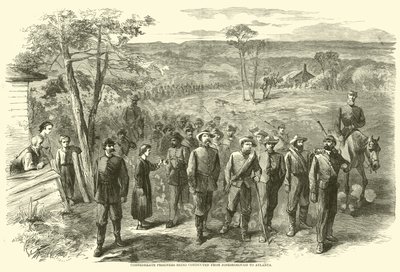 सितंबर 1864 में जोन्सबोरो से अटलांटा तक कैदी का संचालन किया गया द्वारा अमेरिकी स्कूल