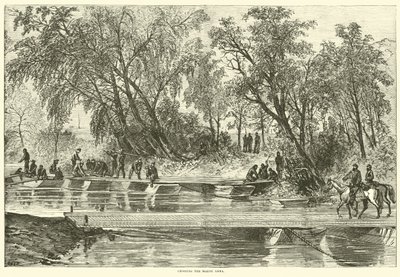 उत्तरी अन्ना को पार करते हुए, मई 1864 द्वारा अमेरिकी स्कूल