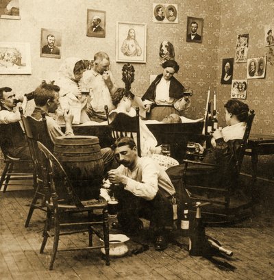 मैककार्थी वेक से विस्तार (भाग 1), 1899 (स्टिरोग्राफ) द्वारा अमेरिकी स्कूल