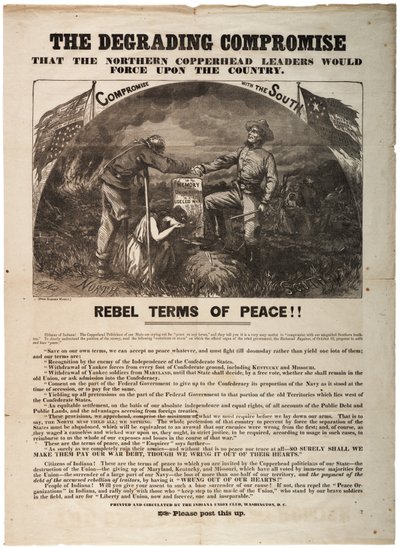 1864 का चुनाव, 16 अक्टूबर 1864 द्वारा अमेरिकी स्कूल