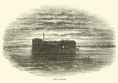 फोर्ट सम्टर, मई 1862 द्वारा अमेरिकी स्कूल