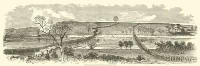 फ्रैंकलिन्स ग्रांड डिवीजन ने रापानहॉक को पार किया, दिसंबर 1862 द्वारा अमेरिकी स्कूल