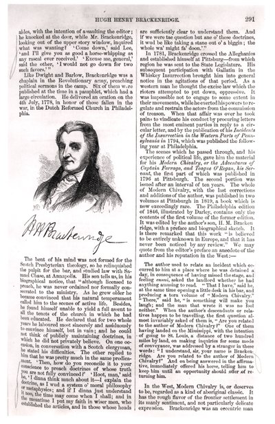 ह्यूग हेनरी ब्रैकेनरिज (1748-1816) &39;साइक्लोपीडिया ऑफ अमेरिकन लिटरेचर&39; से एवर्ट ऑगस्टस ड्यूकिनक (1816-78) 1855 द्वारा अमेरिकी स्कूल