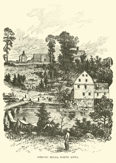 जेरिको मिल्स, उत्तरी अन्ना, मई 1864 द्वारा अमेरिकी स्कूल