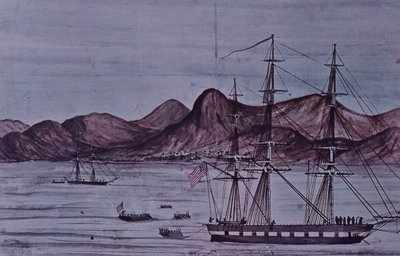 मैक्सिकन-अमेरिकी युद्ध (1846-48), लोरेटो में अमेरिकी नौसेना लैंडिंग बल द्वारा अमेरिकी स्कूल