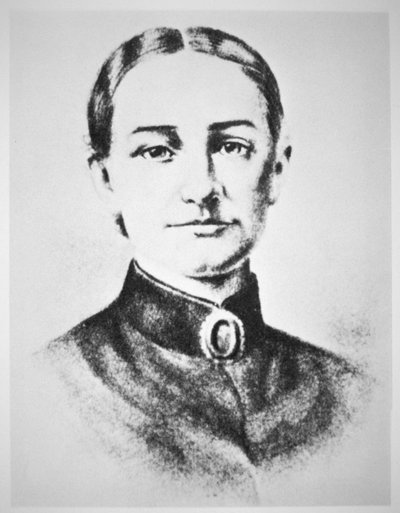 नार्सिसा व्हिटमैन (1808-47) (लिथो) (268168 भी देखें)0 द्वारा अमेरिकी स्कूल