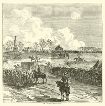 चांसलरविले के पास, 1 मई, 1863 द्वारा अमेरिकी स्कूल