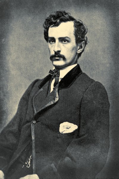जॉन विल्क्स बूथ का चित्र, c.1860 द्वारा अमेरिकी स्कूल
