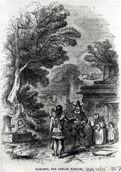समोसेट, भारतीय आगंतुक, &39;हार्पर की मासिक&39;, 1857 से द्वारा अमेरिकी स्कूल