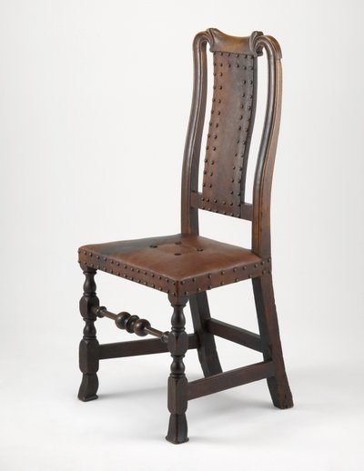 साइड चेयर, 1722-44 द्वारा अमेरिकी स्कूल