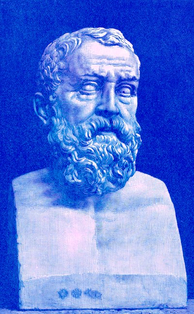 सोलन, विक्टर ड्यूरी द्वारा ग्रीस के इतिहास का चित्रण, 1890 (डिजिटल रूप से उन्नत छवि) द्वारा अमेरिकी स्कूल