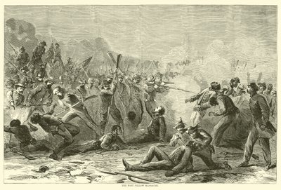 द फोर्ट पिलो नरसंहार, अप्रैल 1864 द्वारा अमेरिकी स्कूल
