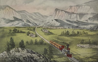द ग्रेट वेस्ट, पब। 1870, करियर और इव्स द्वारा अमेरिकी स्कूल