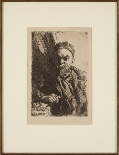 कवि पॉल पोर्ट्लिन का चित्रण 1844-1896, 1895 द्वारा अलग है लियोनार्ड ज़ोर्न