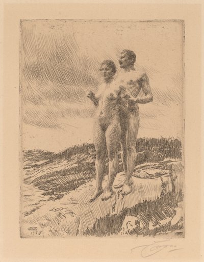 द टू, 1916। द्वारा अलग है लियोनार्ड ज़ोर्न