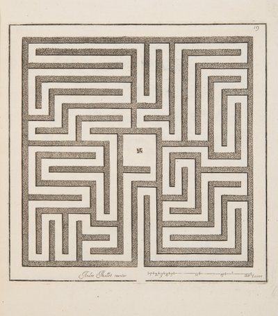 थिएटर डेस प्लान्स एट जार्डिनेज, पब 1652 (उत्कीर्णन) से पार्टेरे के लिए डिज़ाइन द्वारा आंद्रे मोलेट