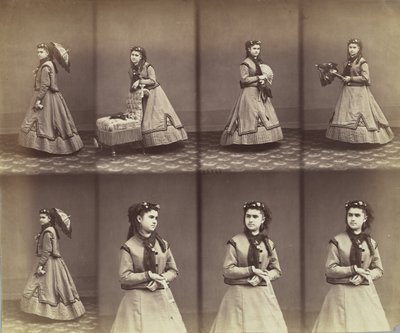 बॉडेट, 1866। द्वारा आंद्रे एडोल्फ यूजीन डिसडेरी