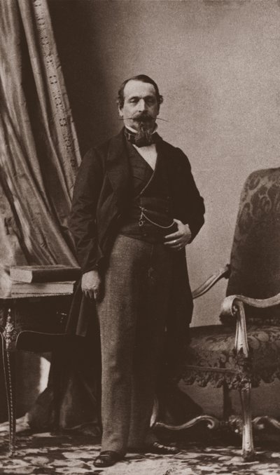 सम्राट नेपोलियन III, c.1860 द्वारा आंद्रे एडोल्फ यूजीन डिसडेरी