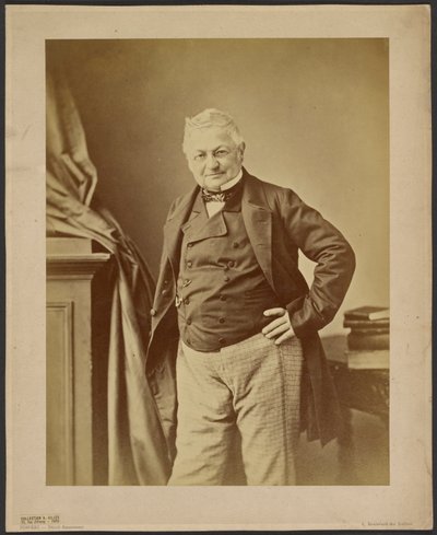 एडोल्फ थियर्स का पोर्ट्रेट 1797-1877, सीए 1860। द्वारा आंद्रे एडोल्फ यूजीन डिसडेरी