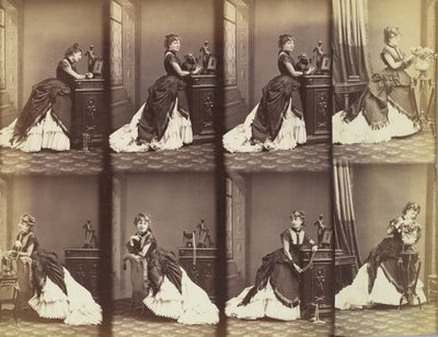 रोज़ली लियोन, 1866। द्वारा आंद्रे एडोल्फ यूजीन डिसडेरी