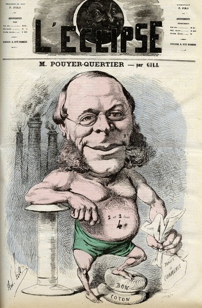 अगस्टे पॉयर-क्वार्टियर (पॉयर क्वार्टियर) (1820 - 1891)। आंद्रे गिल द्वारा "" L'eclipse "" का कवर। 1868। द्वारा एंड्रयू गिल
