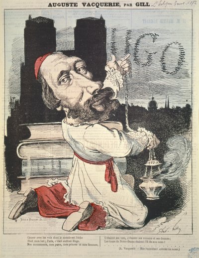 अगस्ते वैकेरी (1819-95) लेवेस के कवर से, यवेस और बैरेट द्वारा उत्कीर्ण, 3 नवंबर, 4672 द्वारा एंड्रयू गिल
