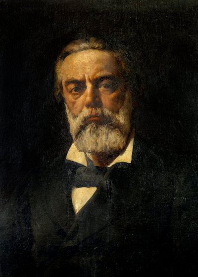 जूल्स वालेस का पोर्ट्रेट (1832-1885) आंद्रे गिल द्वारा लेखक और पत्रकार पेंटिंग (1840-1885) 1881 सन। 1,25x1,03 मीटर पेरिस, मुसी कार्नावलेट द्वारा एंड्रयू गिल