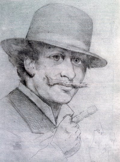 आंद्रे गिल, 1883, 1927 द्वारा स्व-चित्र द्वारा एंड्रयू गिल
