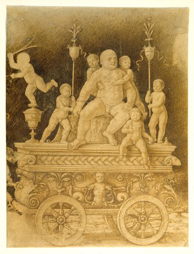 सिलेनस की विजय, 16 वीं शताब्दी की शुरुआत में (मखमली पर कलम और स्याही) द्वारा एंड्रिया (अनुयायी) मेंटेग्ना